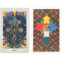 Aleister Crowley Thoth Tarot Deck with Guidebook 78 Cards Stunning Artwork - Blue