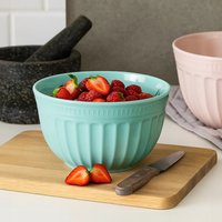 Alden Melamine Large Green Mixing Bowl - Green