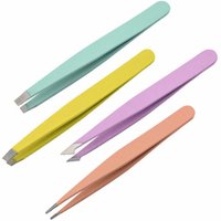 Eyebrow Tweezers Set of 4 - Eyebrow Tweezers