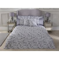 Duchess Duvet Set - Silver / King