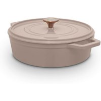 Nattura 28cm Shallow Casserole Cashmere - Cashmere