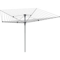 Addis 60M Four Arm Rotary Airer - Grey