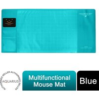 Multifunctional and Eco-friendly Office Desk Mouse Mat - Blue