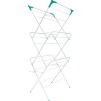 3 Tier 14M Concertina Airer Dryer Rack - White