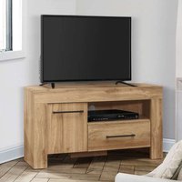 Compton Corner TV Unit - Oak