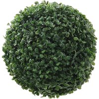 Plastic Artificial Boxwood Ball - Green