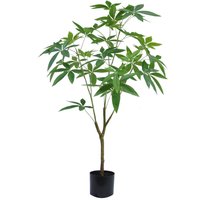 Artificial Money Tree Pachira Realistic Faux Plant - 120cm Money Plant / 70cm / 120cm