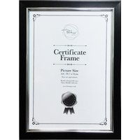 A4 Certificate Frame - Black