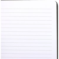 Mystic Talk A5 Notebook With Gold Accents - Black