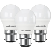 5.5W LED Golf Dimmable, B22, 470lm, 2700K - Warm White / 3