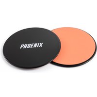 Phoenix Fitness Dual Sided Gliding Discs - Orange