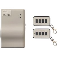 Awning Receiver Box with Remote Control Zappers - White