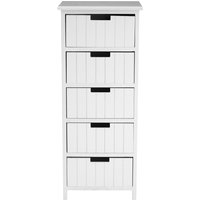 Beauport White Folding Table - White
