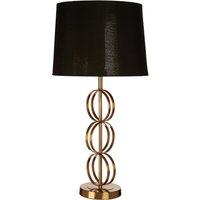 Zeta Table Lamp with EU plug - Black