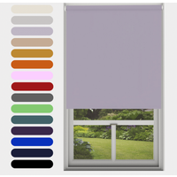 Made to Measure Blackout Roller Blind - Lavender / 20 - 160 cm / 61 - 90 cm / 90cm width x 160cm Drop