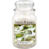 White Musk Scented Jar Candle - Large / Large