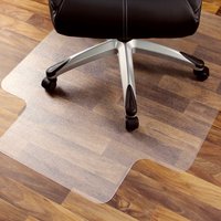 Floortex, Ultimat Polycarbonate Lipped Chair Mat - Clear / Hard Floor Floortex, Ultimat Polycarbonate Lipped Chair Mat - Clear / Hard Floor