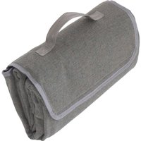 Grey Tweed Picnic Blanket - Grey