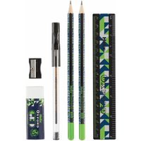 MAPED HELIX Oxford Geo Student Set, Green - 981839 - Green/Black