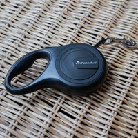 AllPetSolutions Retractable Dog Lead - Black 8M - 50KG - black