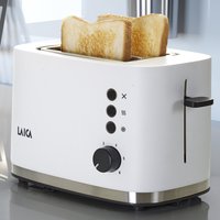 DualFlo 2 Slice Toaster with 6 Browning Setting - White