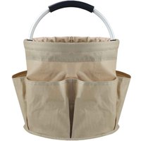Outdoor Portable Foldable Picnic Basket - Khaki