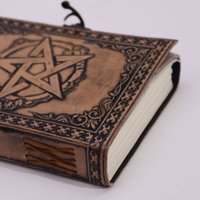 Pentacle Esoteric Notebook Antique Grey - Grey