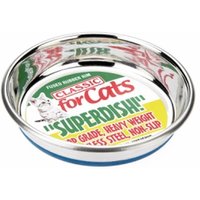 Classic Small Superdish for Cats - Silver / 13cm