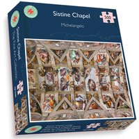 Sistine Chapel Ceiling by Michelangelo 500pc Jigsaw Puzzle - Yellow