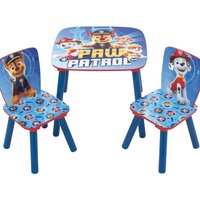 Paw Patrol Wooden Table 2 Chairs Set by Nixy Children - Blue