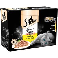 Sheba, Sheba Select Slices in Gravy - 12 / Poultry Sheba, Sheba Select Slices in Gravy - 12 / Poultry