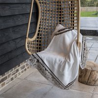 Concrete Frame Blanket - Brown
