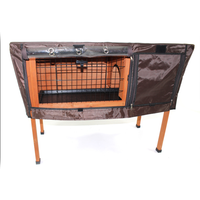 Wooden Pet Hutch 3ft - Brown / 0.54kg
