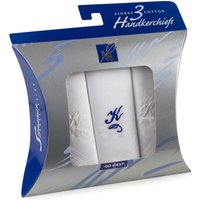 Men's Handkerchief Box Set - Navy / H