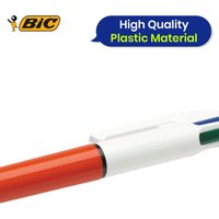 BIC 4 Colours Original Ballpoint Pens Pack of 12 - Mixed Colours