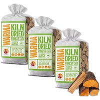 Kiln Dried Hardwood Logs Mini Bags - Brown