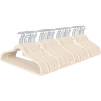 Non-Slip Velvet Hangers - Ivory / 100