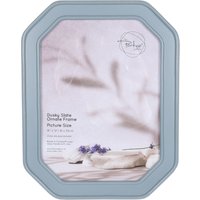 Dusky Slate Ornate Frame - / 16 x 12in