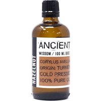 Premium Hazelnut Oil 100ml for Skin Hair - Brown