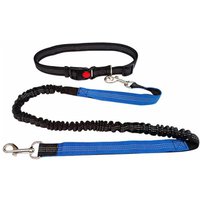 Hands Free Running or Walking Dog Lead - Blue