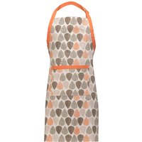 Orange Leaf Apron - Orange
