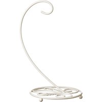 Vertex Black Nickel Finish Banana Hanger - Cream