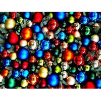 Christmas Baubles - Impuzzible No.16 - 1000 Piece Jigsaw Puzzle - Neutral
