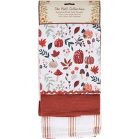 Pack of 3 Autumn Design Tea Towels