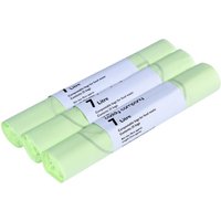 Caddy Company 7 Litre Compostable Food Waste Bin Bags - Green / 3