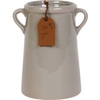 Four Candle Grey "For You" Ceramic Vase 18cm