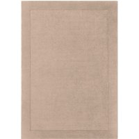 Villeroy & Boch 1812 Kari Natural Wool Bordered Rug Beige - Beige / 230.0cm / 160.0cm