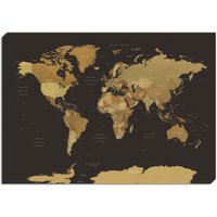 , World Map Canvas , World Map Canvas