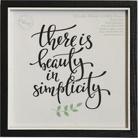Winston Black and White Frame - 8 x 8in
