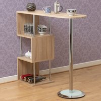 Seconique, Charisma Home Bar Table - Oak Seconique, Charisma Home Bar Table - Oak